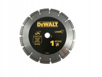 Tarcza diamentowa tnąca do betonu DEWALT 230x22,2x2,4mm DT3743