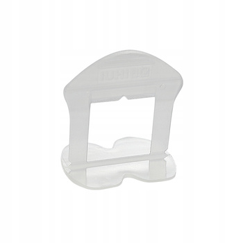 BIHUI KLIPSY 1mm, DO WYSOKOŚCI 3-18mm (100 szt) BIAŁE