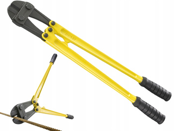 STANLEY nożyce do prętów 750mm rękojeść kuta 1-95-566