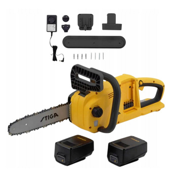 STIGA Pilarka akumulatorowa CS 300e zestaw 2x4Ah