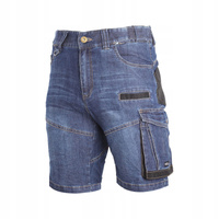 Spodenki jeansowe LAHTI krótkie Slim L4070705 rozmiar 2XL