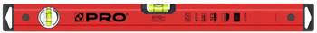 PRO Poziomica czerwona ze wskaźnikami libella 40CM 3-01-01-A1-040