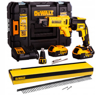 Wkrętarka do płyt k-g DEWALT zasilanie akumulatorowe 2x5Ah 18V DCF620P2K-QW