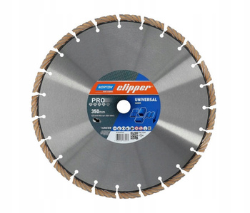 Tarcza diamentowa do cięcia betonu 350 x 25,4 mm Norton Clipper 70184607692