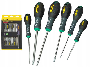 STANLEY wkrętak FatMax zestaw 6szt. TORX 0-65-099