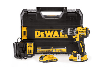 Wiertarko- wkrętarka udarowa akumulatorowa ZESTAW DeWalt 18V DCD796D2-QW