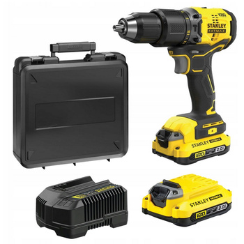 STANLEY wiertarko-wkrętark 2x2Ah KB SFMCD715D2K-QW