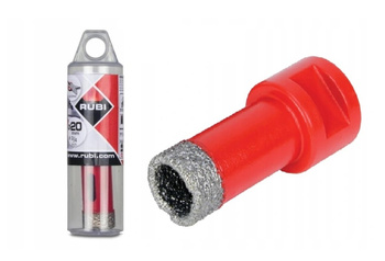 Wiertło na sucho Koronka Diamentowa RUBI Drygres 20mm M14 06956