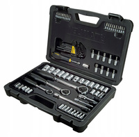 ZESTAW KLUCZY NASADOWYCH NASADEK STANLEY STHT0-73930 1/4'' 3/8'' 1/2'' 80el