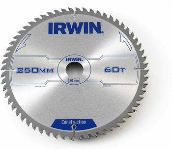 Tarcza tnąca IRWIN WOOD 1907700 250mm x 60T