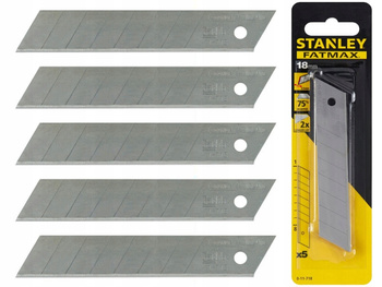 OSTRZA ŁAMANE STANLEY FATMAX 5 szt 18mm 0-11-718